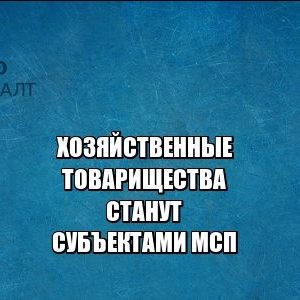 хозяйственные товарищества мсп юристы петроконсалт