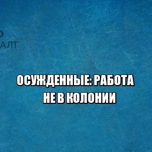 принудительные работы, работа в колонии, юристы петроконсалт