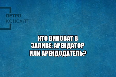 страхование имущества, залило арендованное помещение, кто платит ущерб при аренде, залив виновное лицо, залив аренда, страховая суброгация, бремя содержания имущества, юристы петроконсалт