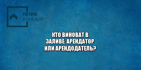 страхование имущества, залило арендованное помещение, кто платит ущерб при аренде, залив виновное лицо, залив аренда, страховая суброгация, бремя содержания имущества, юристы петроконсалт